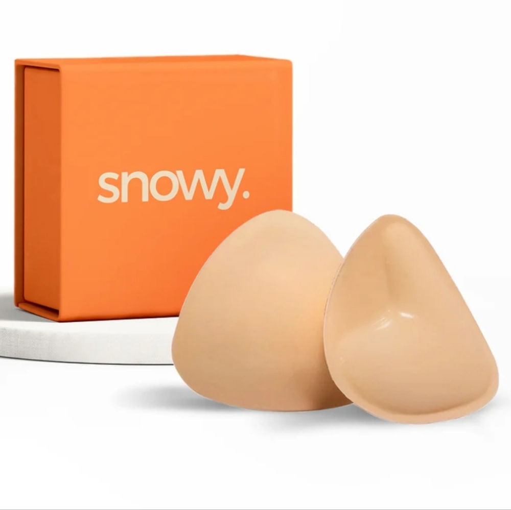 SNOWY Sticky Bra Inserts - Instant Lift & Boost, Washable & Reusable